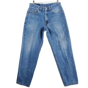 Vtg Levis 550 Jeans Mens 33x32 Blue Relaxed Fit Mid Rise USA Made (30x31)